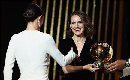 Natalie Portman brilla en la entrega del Balón de Oro y lanza emotivo mensaje sobre el futbol femenil