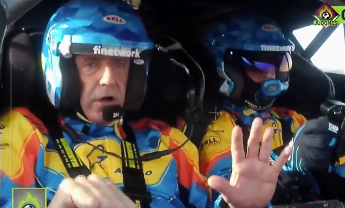 El sufrido paseo de Josep Pedrerol a toda velocidad junto a Fernando Alonso