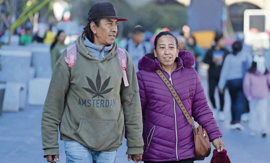 Las bajas temperaturas se mantendrán hasta el próximo jueves, informó Guillermo Ayala, de la SGIRPC. Foto: Berenice Fregoso / EL UNIVERSAL