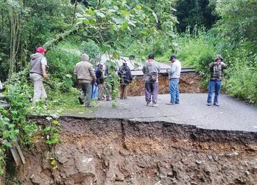 Desaparece familia por lluvias en Oaxaca