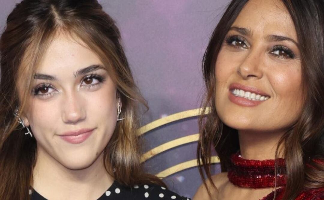 Salma Hayek y su hija Valentina Paloma Pinault. Foto: Twitter @lauenlinea