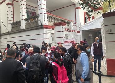 Morena revive "la cargada"; crónica de un ritual desempolvado