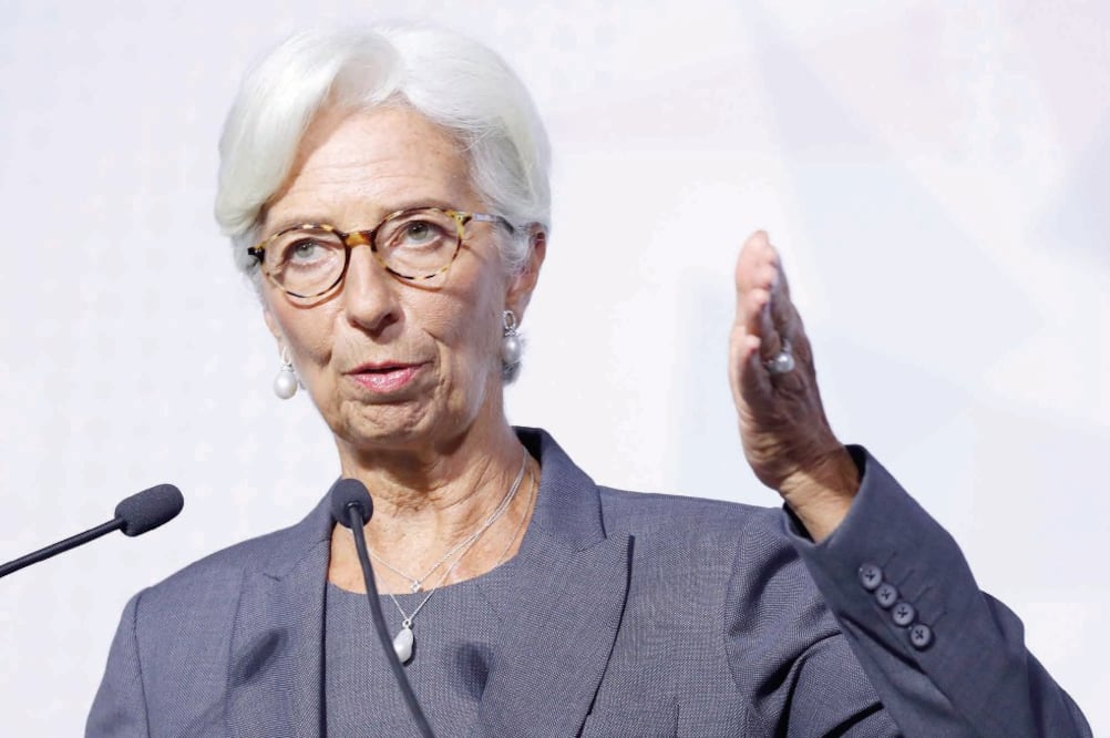 Christine Lagarde, directora del FMI, declaró que convino que “nunca hay que olvidar la D de ‘desarrollo’” de los Objetivos de Desarrollo Sostenible (ARCHIVO EL UNIVERSAL)
