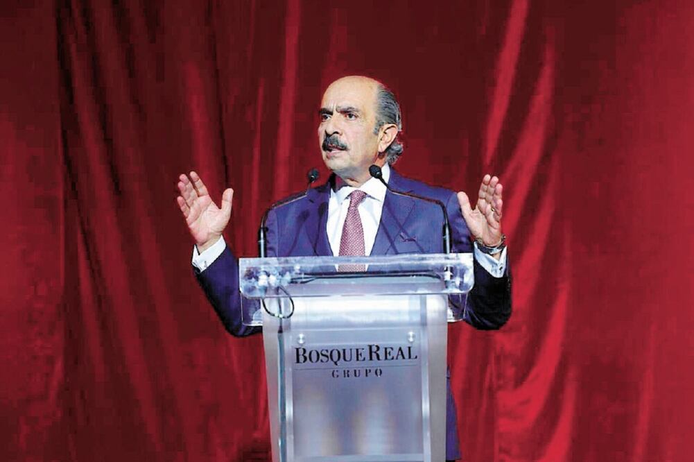 Marcos Salame, presidente del Consejo de Administración de Grupo Bosque Real, expuso que 40% del proyecto ya se encuentra vendido. / CORTESÍA GRUPO BOSQUE REAL