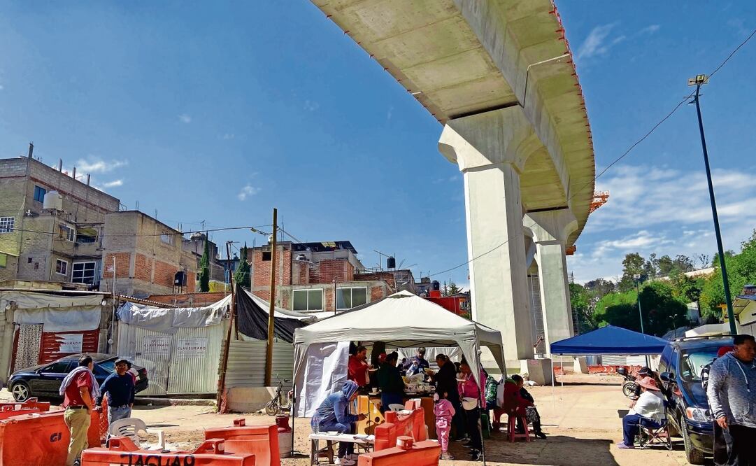 Vecinos de El Capulín han protestado por las obras del Interurbano. Foto: Archivo EL UNIVERSAL