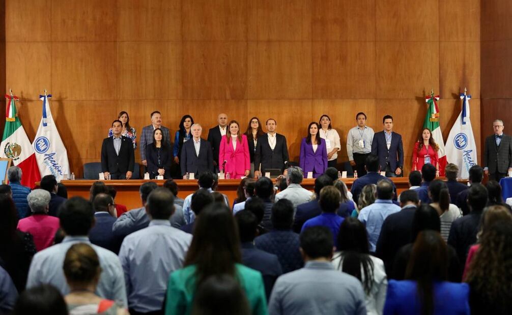 Consejo Nacional del PAN se alista para definir las reglas frente a las elecciones de 2024. Foto: Twitter @MarkoCortes