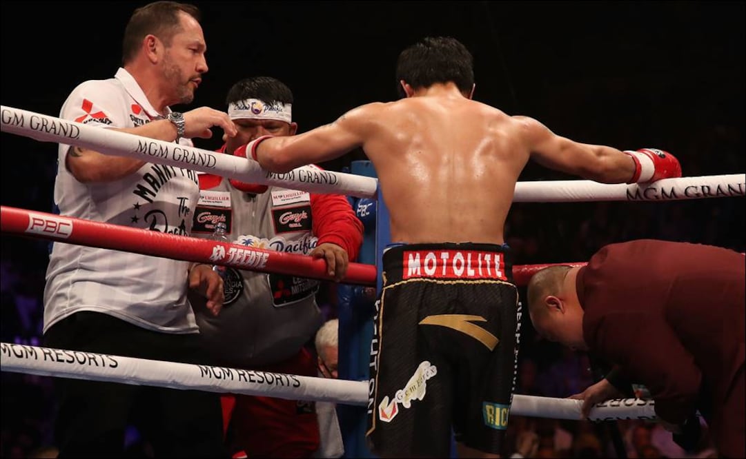 Manny Pacquiao ganó su pelea del sábado. Foto: AFP