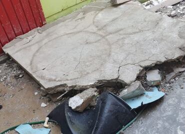 IMIFE se deslinda de lesiones a conserje de preescolar; un pedazo de techo le cayó en la cabeza