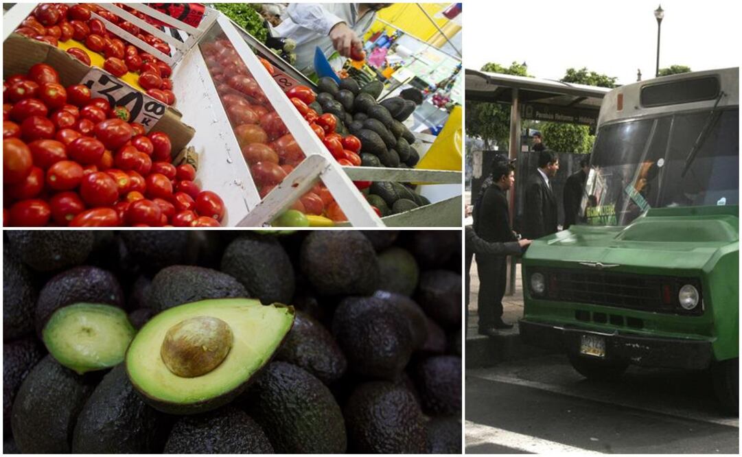 Jitomate, transporte y aguacate impulsan la inflación; llega a 6.16%