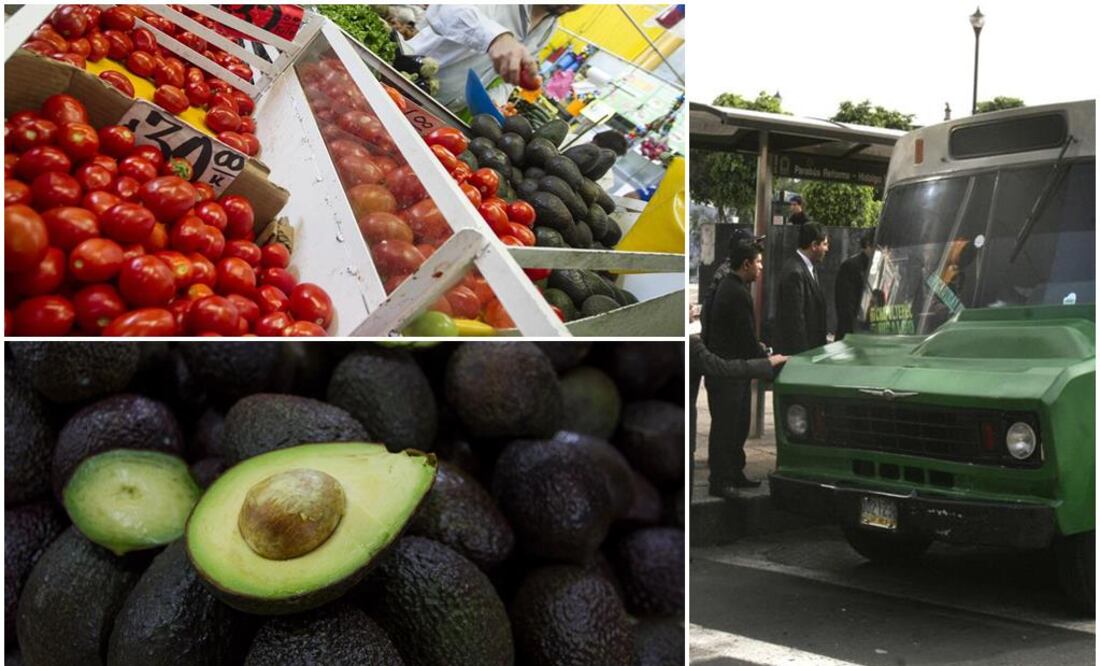 Jitomate, transporte y aguacate impulsan la inflación; llega a 6.16%
