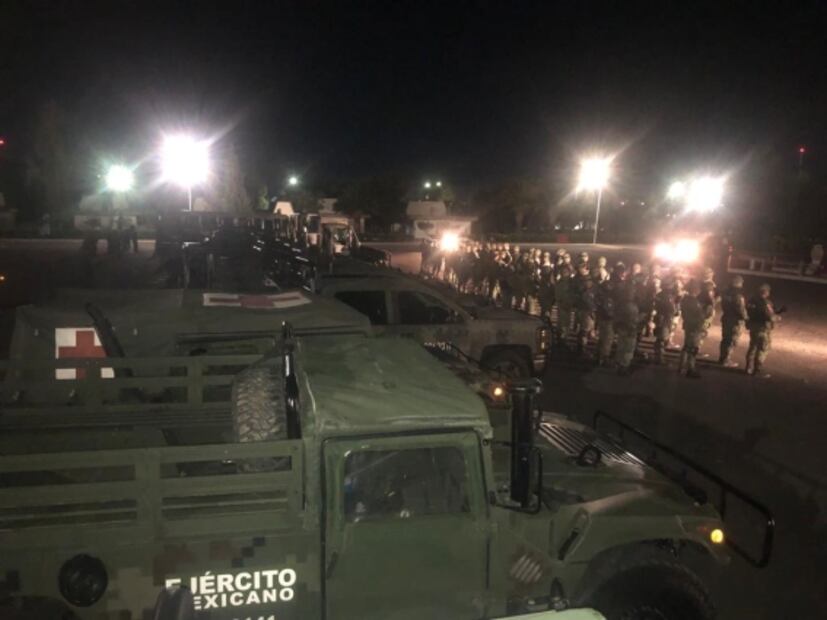 Arriban otros 200 militares para reforzar la seguridad de Zacatecas