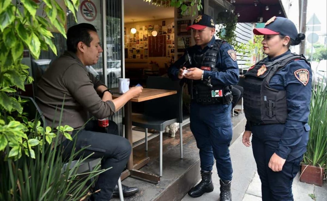 Alcaldía Benito Juárez reforzará vigilancia en lugares con alta afluencia. Fotos: Especiales.