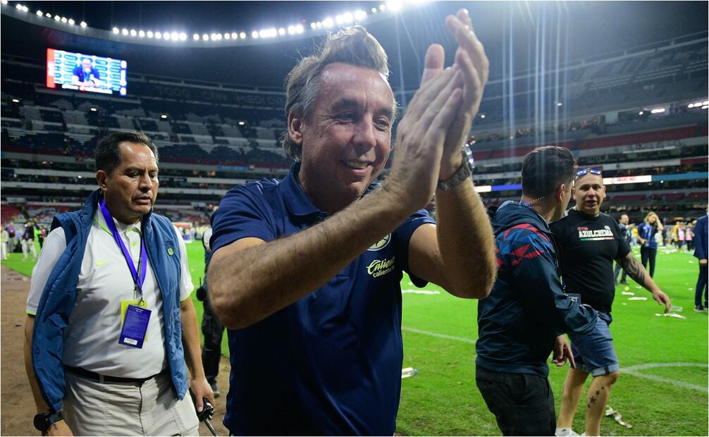 Emilio Azcárraga en el Estadio Azteca. FOTO: IMAGO7