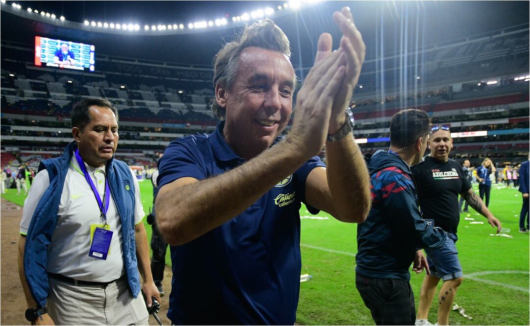 Emilio Azcárraga en el Estadio Azteca. FOTO: IMAGO7
