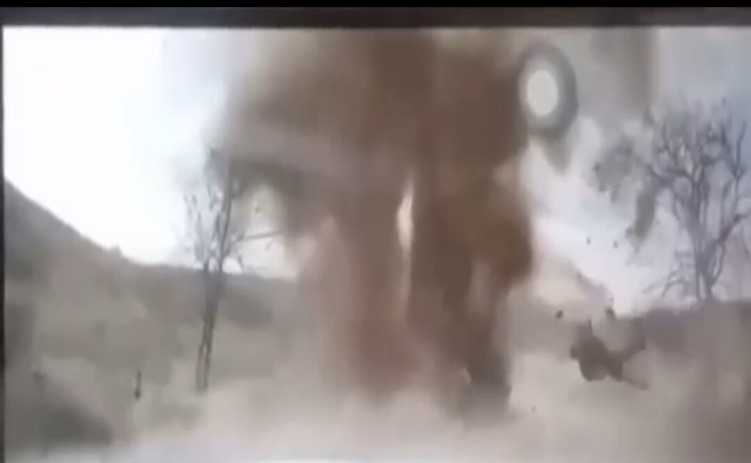 Revelan videos ataque con minas del CJNG a militares en Santa María del Oro, Jalisco