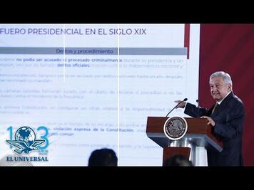 Reforma para juzgar al Presidente, un gran avance: AMLO