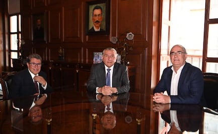 ​Monreal reúne a Rementería y Adán Augusto para buscar destrabar Inai