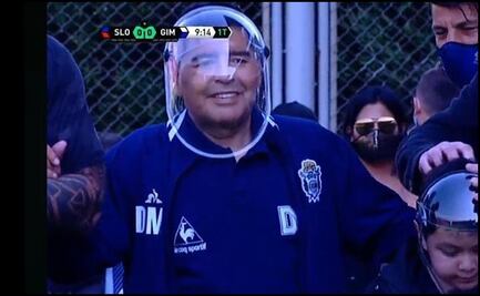 Maradona aislado por el coronavirus