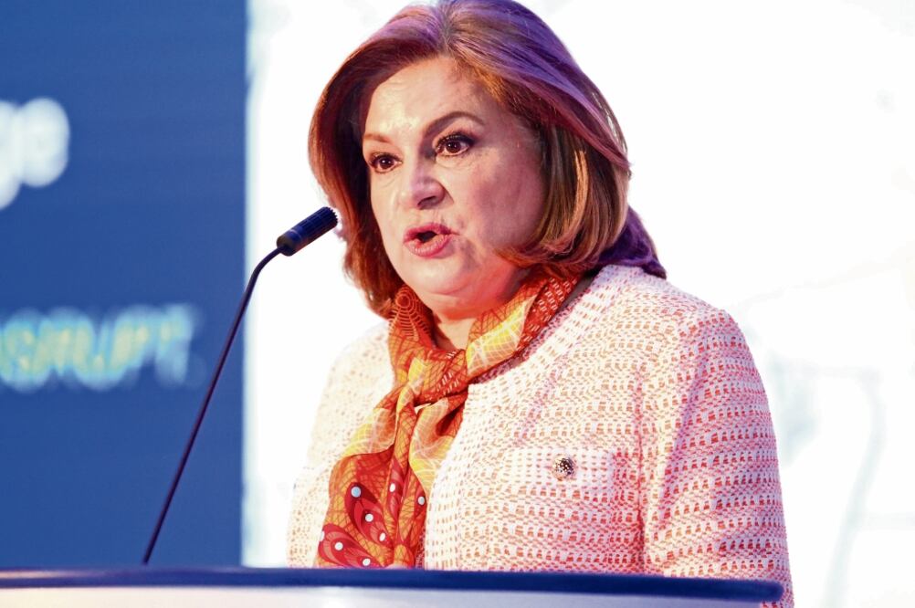 Arely Gómez, titular de la Secretaría de la Función Pública, reconoce que el SNA fomenta la participación ciudadana (ARCHIVO. EL UNIVERSAL)