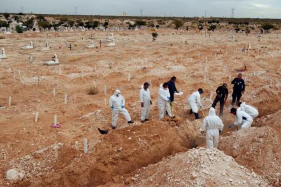 Fiscalía sepulta 112 cuerpos en Ciudad Juárez