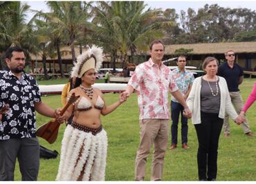 Una antropóloga y una curadora conforman la delegación del Museo Británico que se encuentra en Rapa Nui