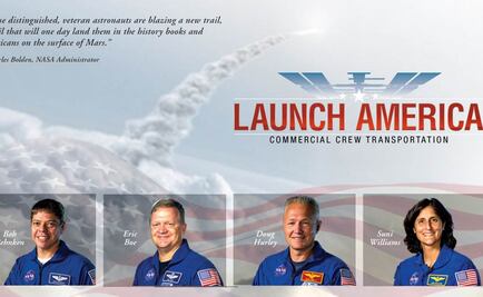 NASA elige astronautas para misión comercial