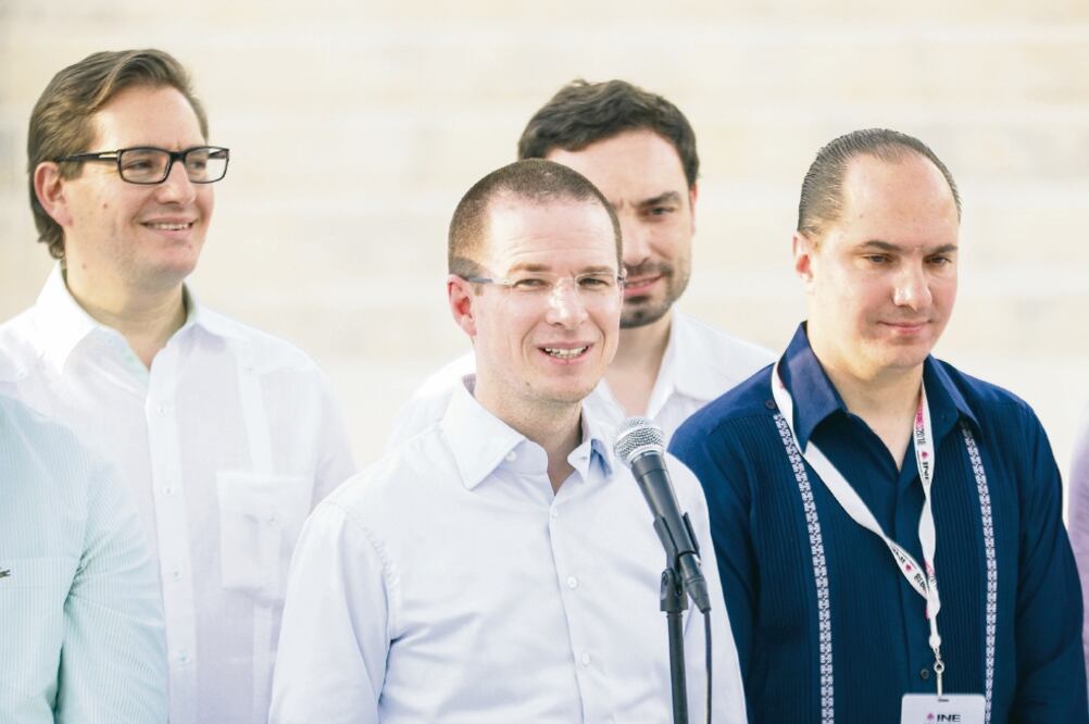 Ricardo Anaya dijo que espera que sea una elección limpia en la que la gente pueda a salir a votar en absoluta libertad (GERMÁN ESPINOSA. EL UNIVERSAL)