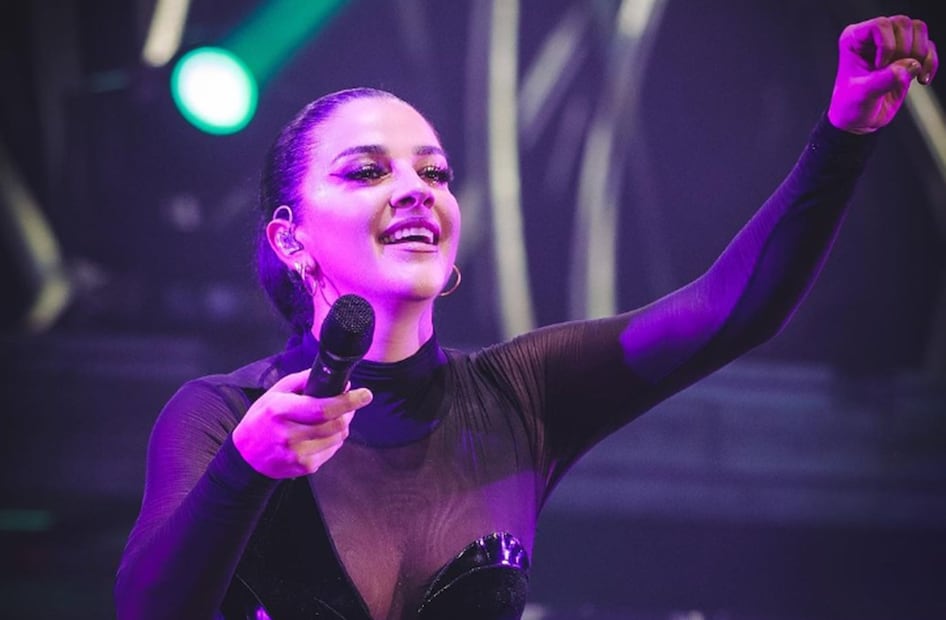 Lidia Ávila durante su tiempo en OV7. 
Foto: Instagram