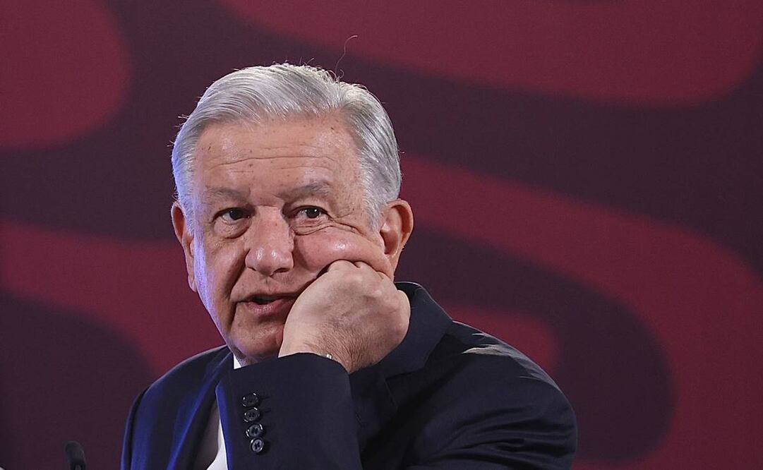“No hay ningún motivo de preocupación en nada, o sea vamos muy bien, el país va muy bien”, aseguró López Obrador. Foto:  Berenice Fregoso / EL UNIVERSAL