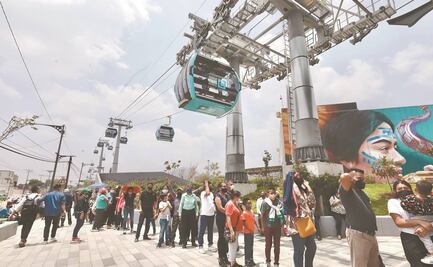 Hacen fila para estrenar la Línea 1 del Cablebús