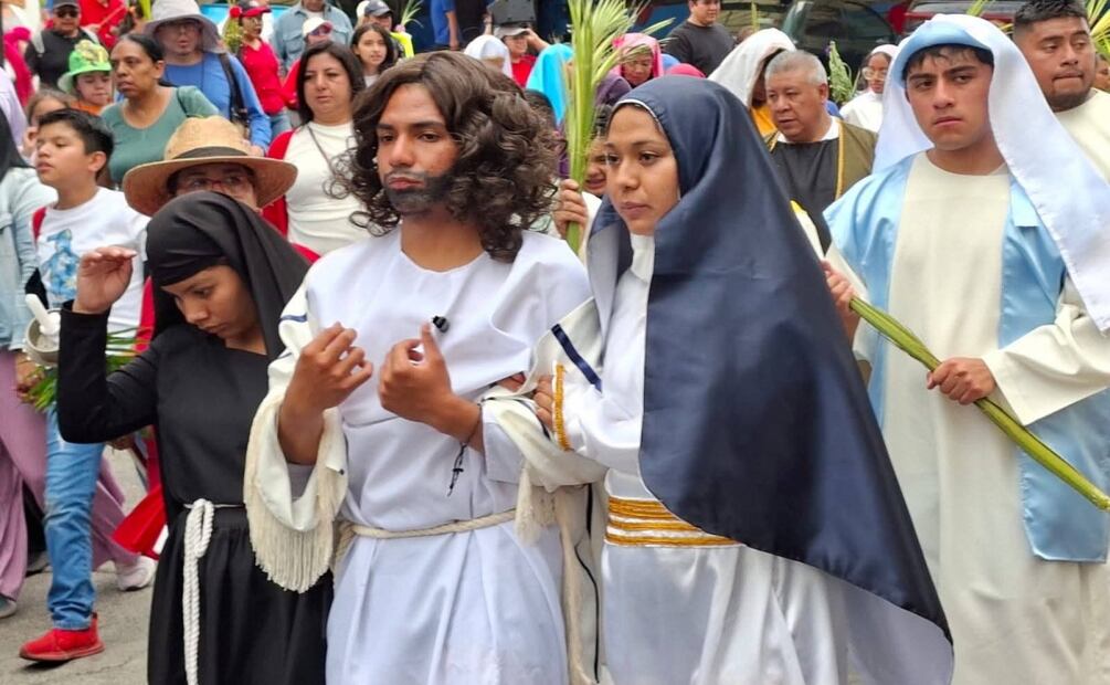Viacrucis en el Valle de México por Semana Santa; Tlalnepantla, Atizapán y Naucalpan alistan representaciones. Foto: Especial