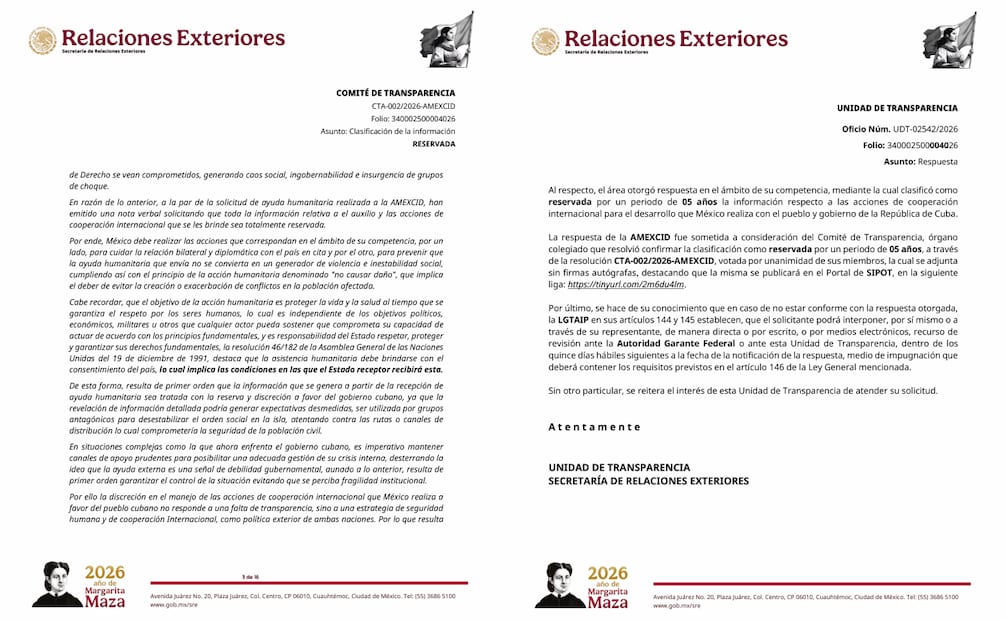 El gobierno de Miguel Díaz-Canel dijo que se busca evitar daños que comprometan la estabilidad de la región.