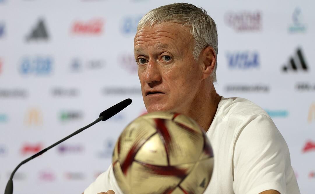Didier Deschamps en conferencia de Qatar / FOTO: EFE