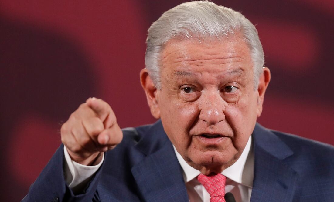 López Obrador asegura que una parte del gobierno de EU busca fortalecer a la oposición en México. Foto: Isaac Esquivel / EFE