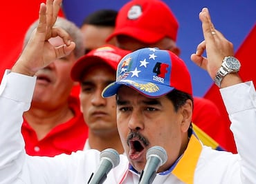 En 2017, Maduro pidió a España una “indemnización histórica"