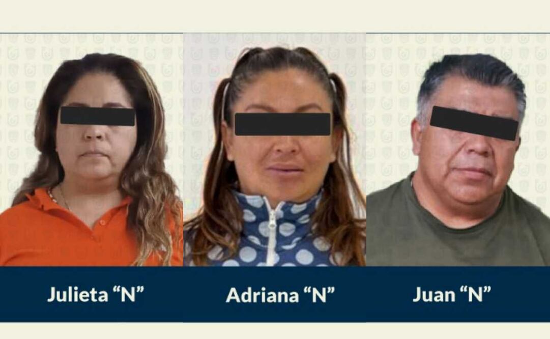 Fiscalía General de Justicia de la Ciudad de México detuvo a Adriana “N” señalada como presunta operadora del grupo criminal Los Tanzanios (08/11/2025). Foto: Especial