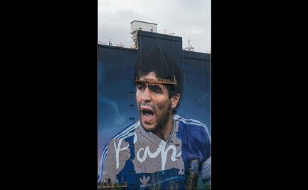 Diego Maradona inspira el mural más grande del mundo