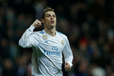 Triplete de Cristiano y Real Madrid golea a la Real Sociedad