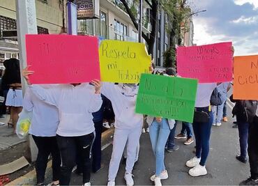 Sexoservidoras protestan contra ciclovía en Calzada de Tlalpan