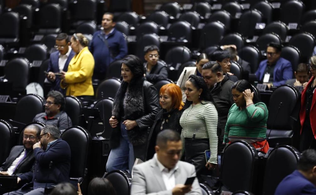 La presidenta de la CNDH, Rosario Piedra Ibarra, durante la presentación del informe anual 2025, en sesión del pleno de la Comisión Permanente este lunes 26 de enero de 2026. Foto: Diego Simón Sánchez/ EL UNIVERSAL