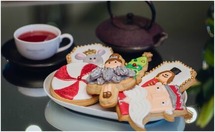 La hora del té se pinta de colores navideños