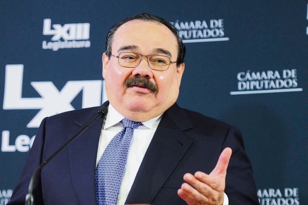 El presidente de la Comisión Permanente Jorge Carlos Ramírez, llamó a la oposición a dejar los pretextos para avanzar en los nombramientos (ARCHIVO EL UNIVERSAL)