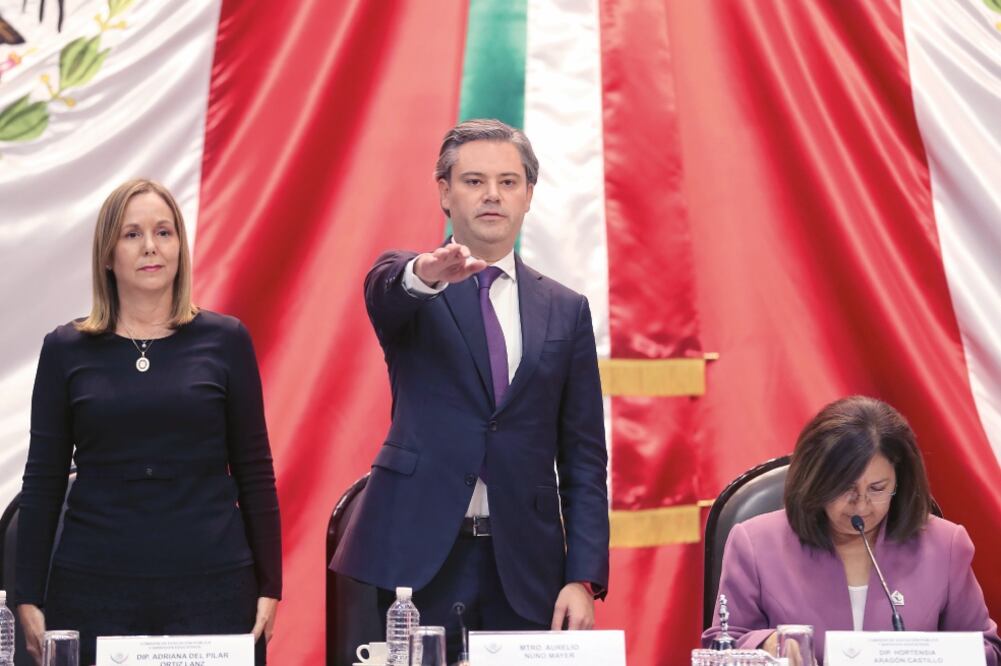 Aurelio Nuño, titular de la SEP, compareció ayer ante la Comisión de Educación Pública y Servicios Educativos de la Cámara de Diputados. (JUAN CARLOS REYES. EL UNIVERSAL)