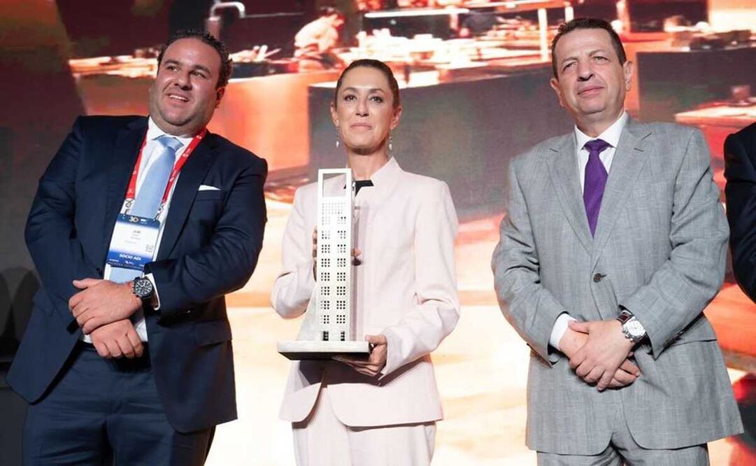 Claudia Shienbaum en la entrega de los premios de la Asociación de Desarrolladores Inmobiliarios (ADI) Foto: Especial 