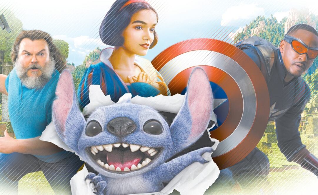 "Lilo & Stitch", "Minecraft" y "Karate Kid" confirman: el cine familiar domina las salas mexicanas. Ilustración de DANIEL RAZO. EL UNIVERSAL