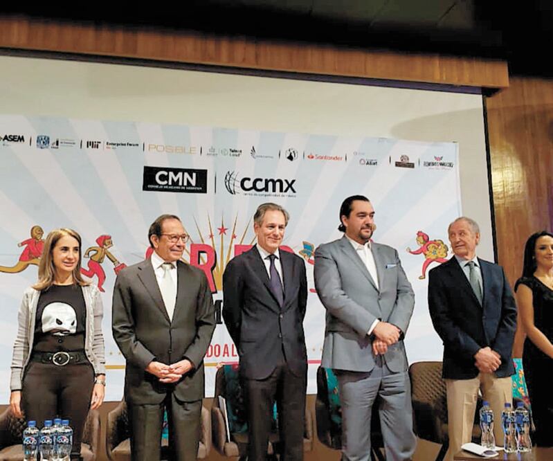 Representantes del sector empresarial participaron ayer en el evento Creo MX, el cual busca promover la creación y crecimiento de empresas en un entorno de innovación y creatividad. CORTESÍA