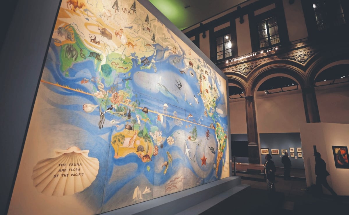 El ancho mundo de Miguel Covarrubias ilumina el Palacio de Iturbide | El Universal