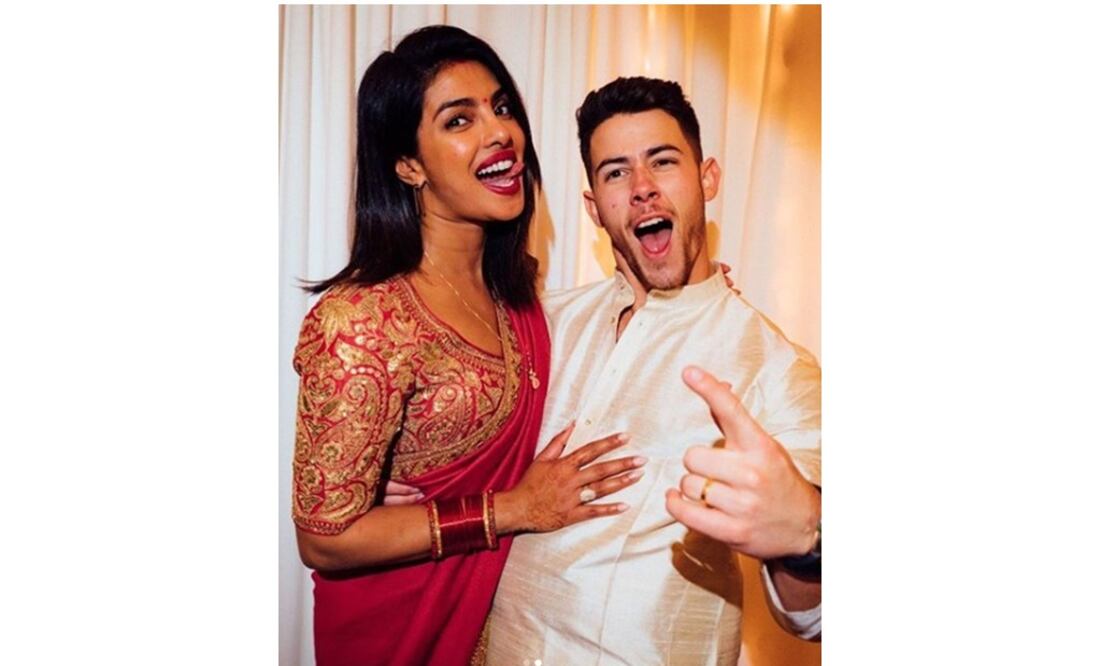 Priyanka Chopra y Nick Jonas. Foto: Instagram