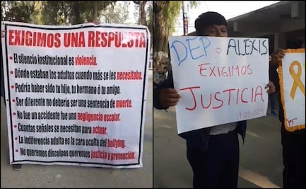 Padres de familia se manifiestan en secundaria de Pachuca tras suicidio de adolescente; exigen protocolos de atención y garantías de seguridad