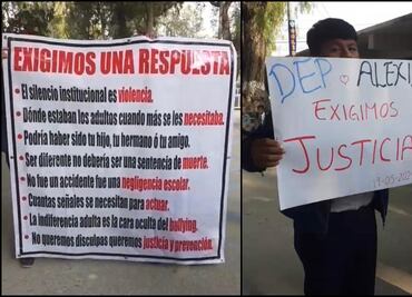 Padres de familia se manifiestan en secundaria de Pachuca tras suicidio de adolescente; exigen protocolos de atención y garantías de seguridad